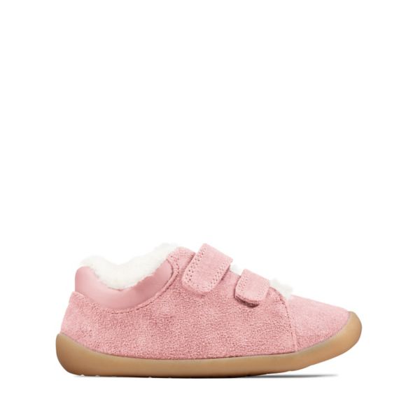 Clarks Girls Roamer Craft Toddler Casual Shoes Pink | CA-2548376